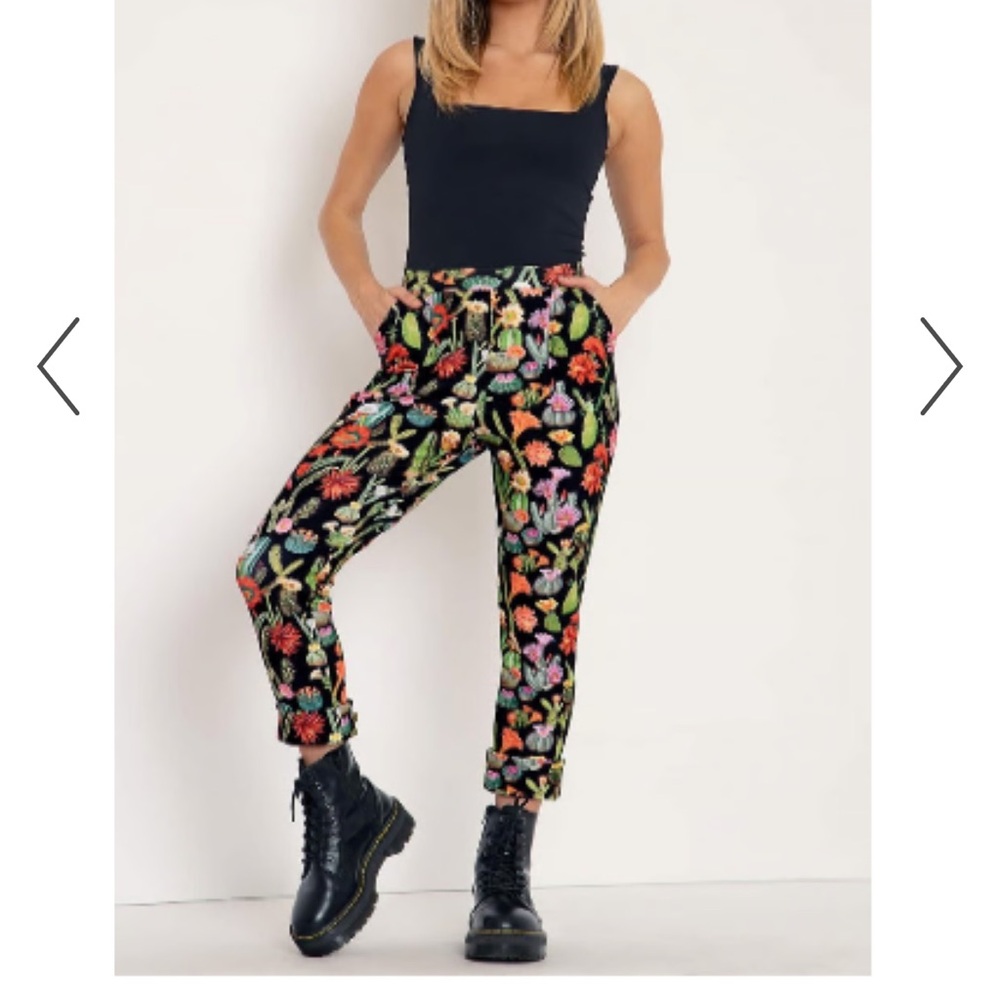 Blackmilk Desert Flower Cuffed Pants